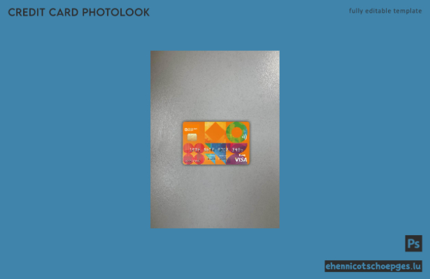 Croatia Podravska Bank Visa-Karte Fotoansicht Beispielvorschau